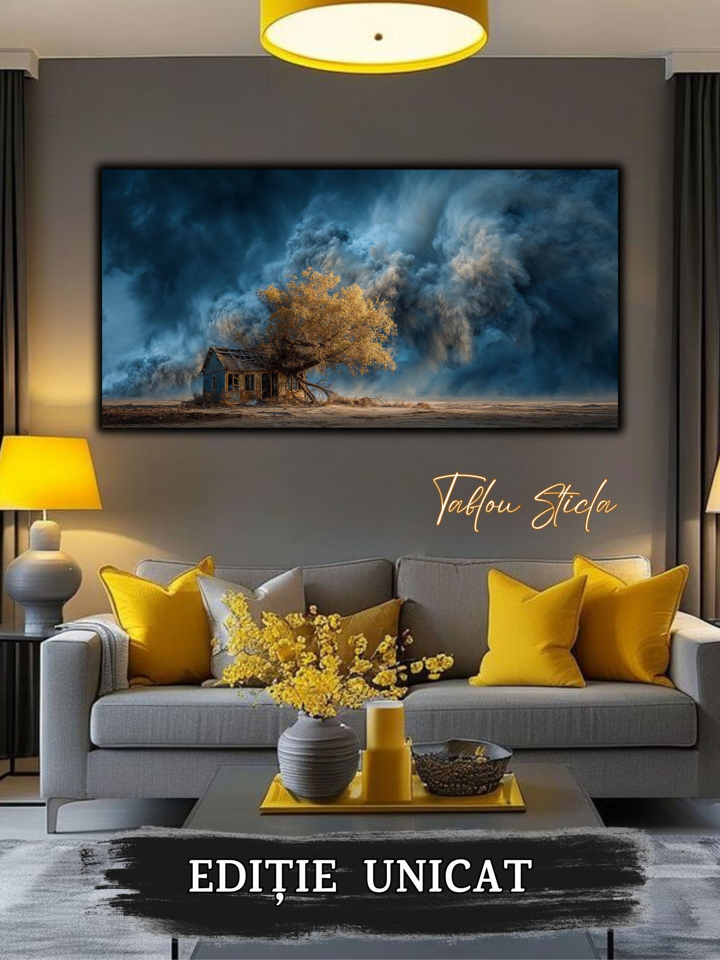 Tablou Sticla Securizata - Colectia StormLight - no08