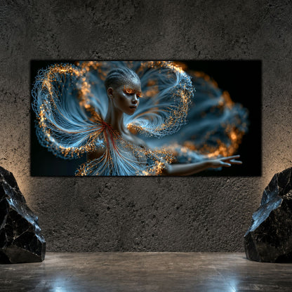 Tablou Abstract Living – Blue Arrival