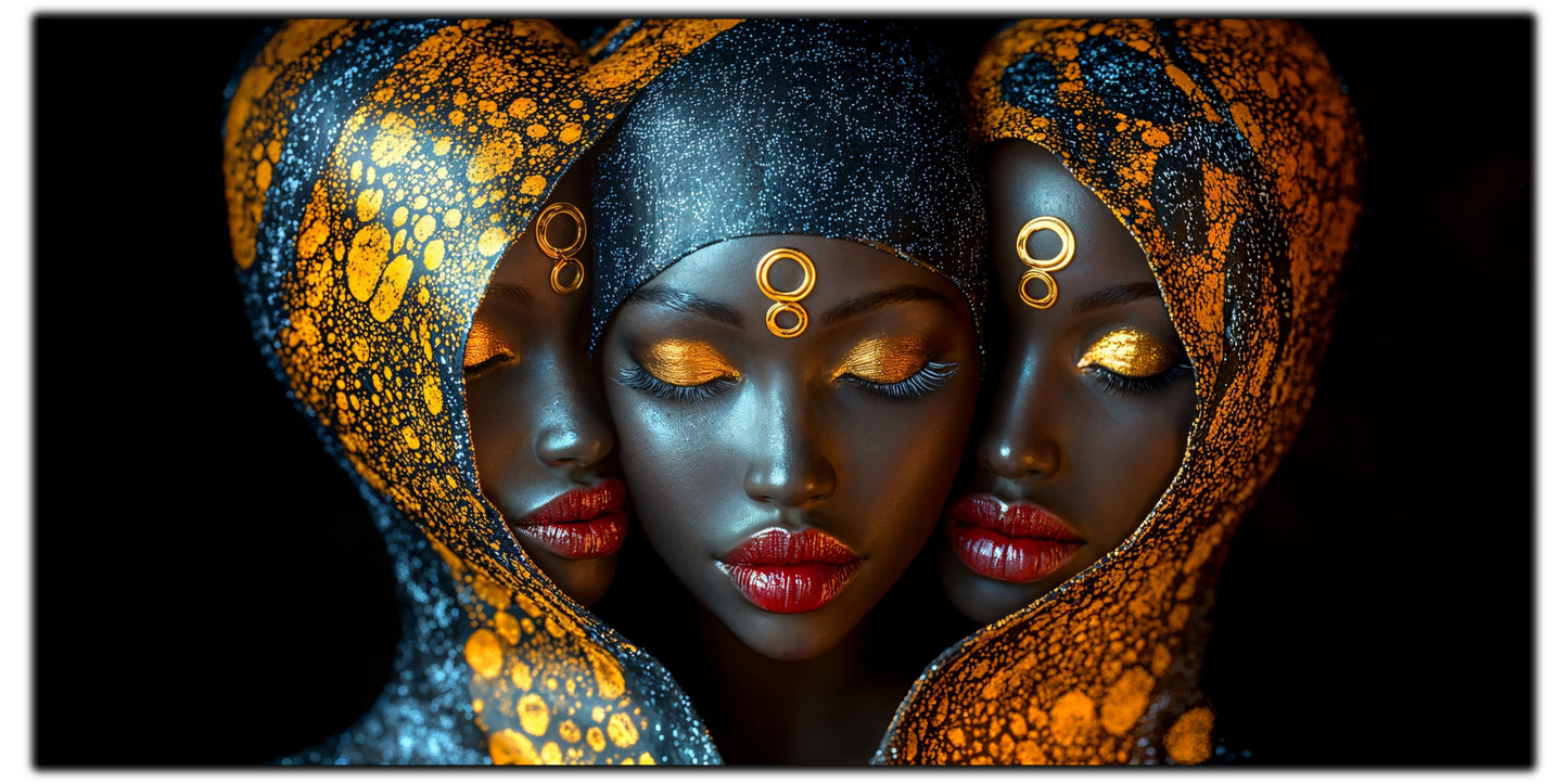 Tablou unicat din sticlă securizată - Beyond Tribe NO01