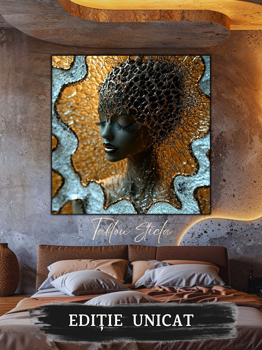 Liquid dream 01 - Tablou Unicat pe Sticla