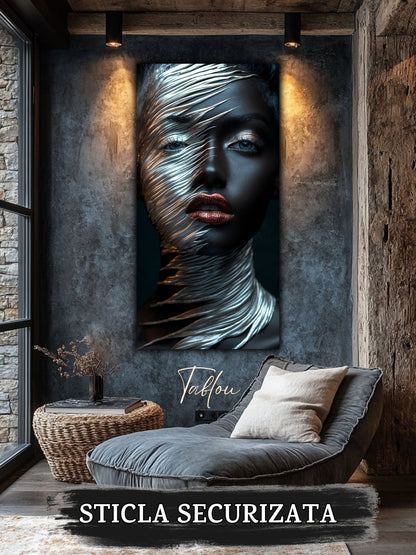 Innerverse - Tablou Sticla  - Unicat - no26