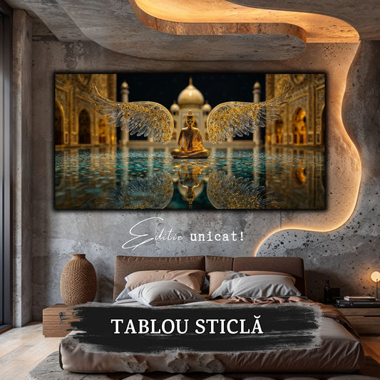 Tablou unicat pe sticla securizata - The Lost Temple - No 20