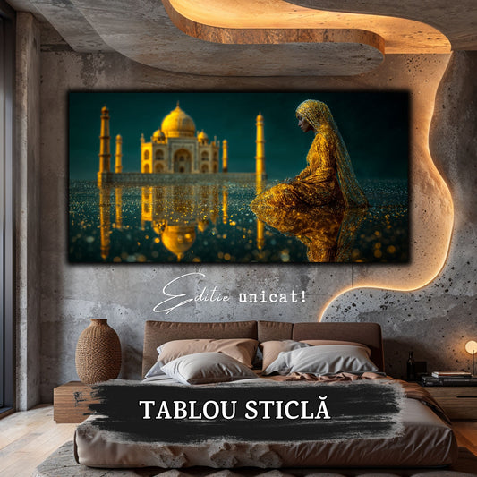 Tablou unicat pe sticla securizata - The Lost Temple - No 18