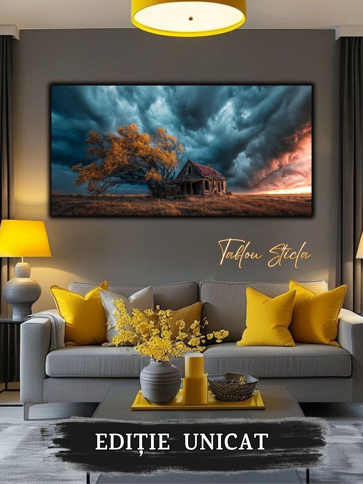 Tablou Sticla Securizata - Colectia StormLight - no09