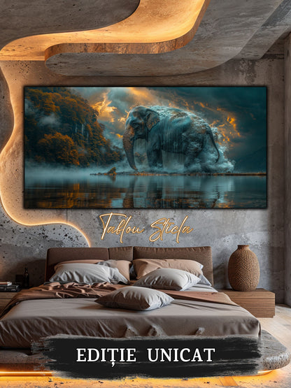 Magnific Titan - Tablou Sticla Securizata - 16