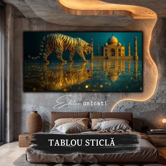 Tablou unicat pe sticla securizata - The Lost Temple - No 13