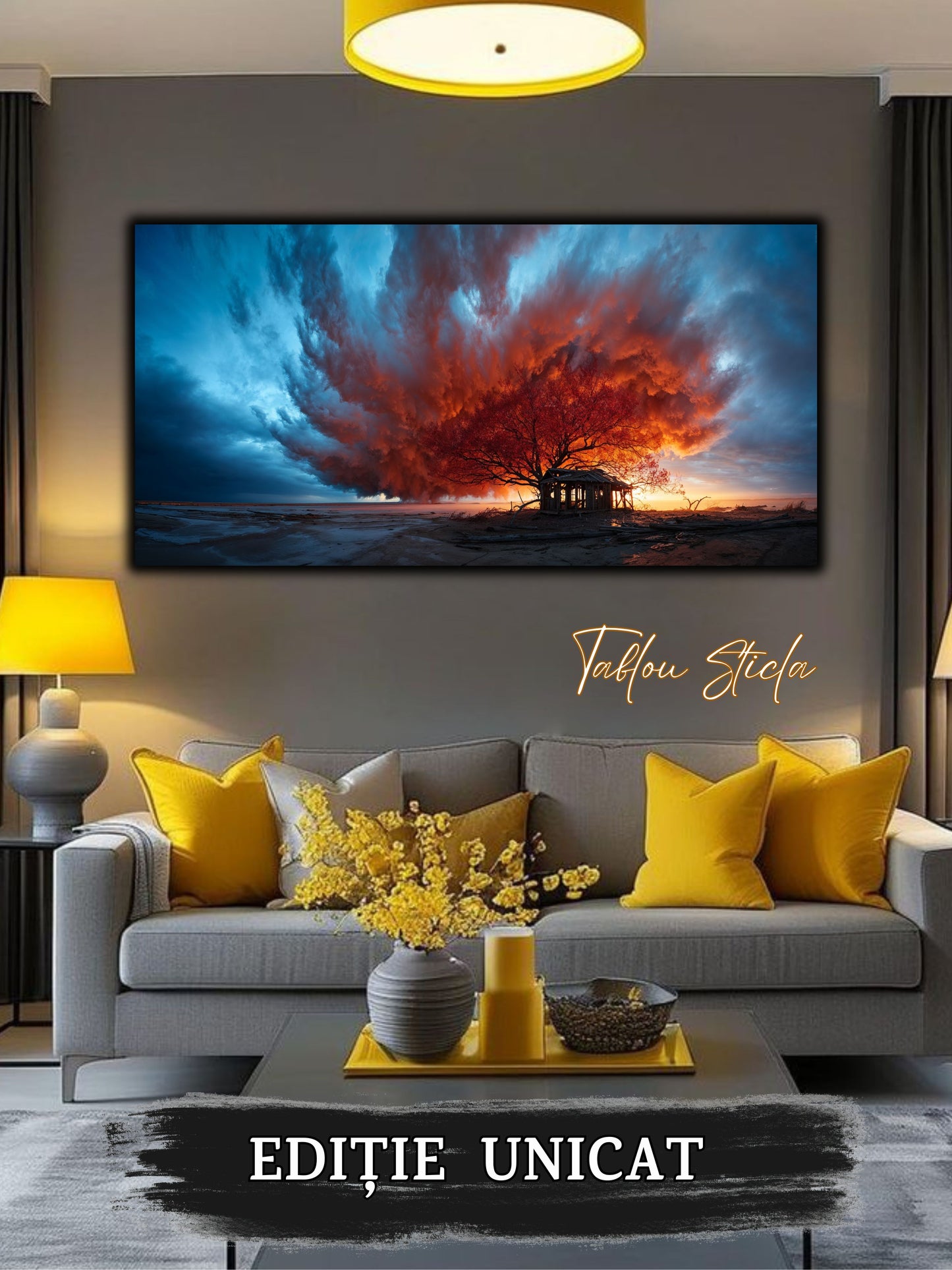 Tablou Sticla Securizata - Colectia StormLight - no10