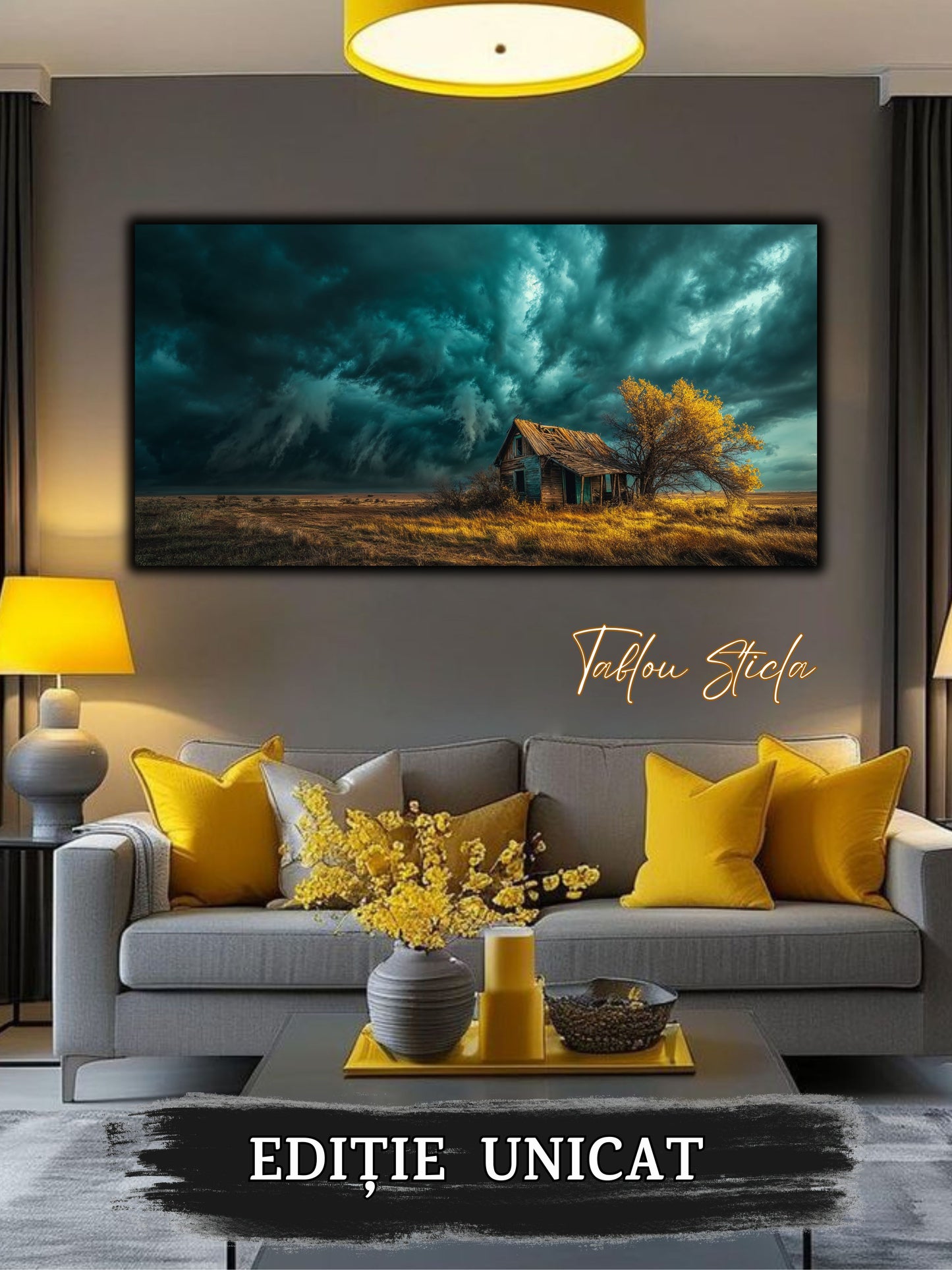 Tablou Sticla Securizata - Colectia StormLight - no07