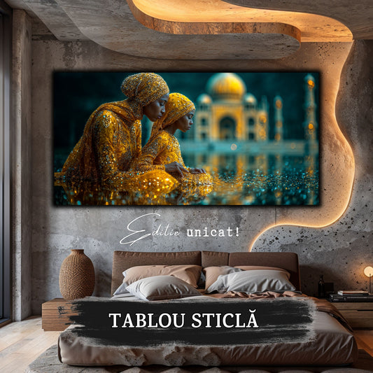Tablou unicat pe sticla securizata - The Lost Temple - No 10