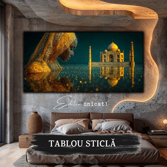 Tablou unicat pe sticla securizata - The Lost Temple - No 25