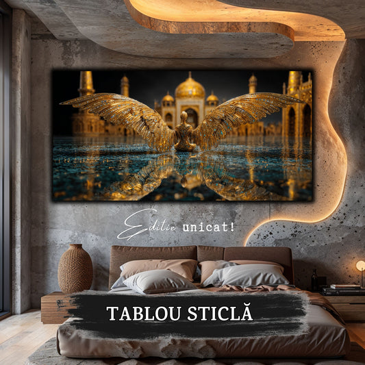 Tablou unicat pe sticla securizata - The Lost Temple - No 24