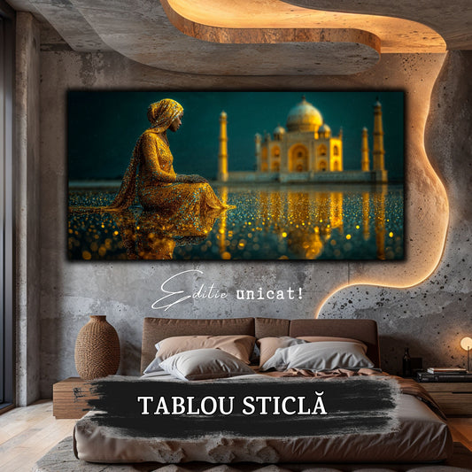 Tablou unicat pe sticla securizata - The Lost Temple - No 36