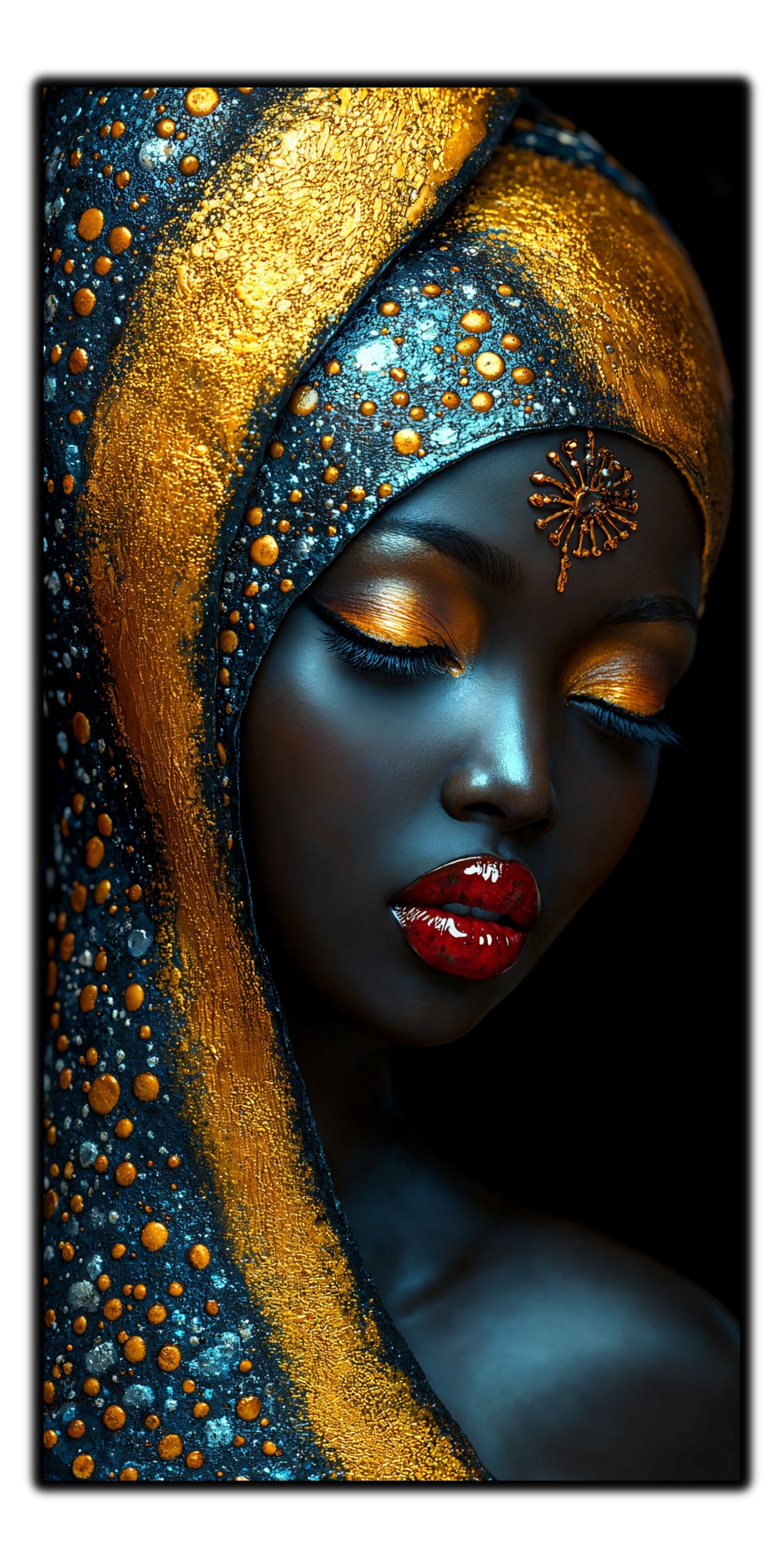 Tablou unicat din sticlă securizată - Beyond Tribe NO13