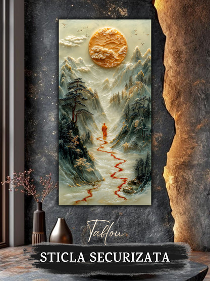 Tablou Sticla - Silk Road - 13