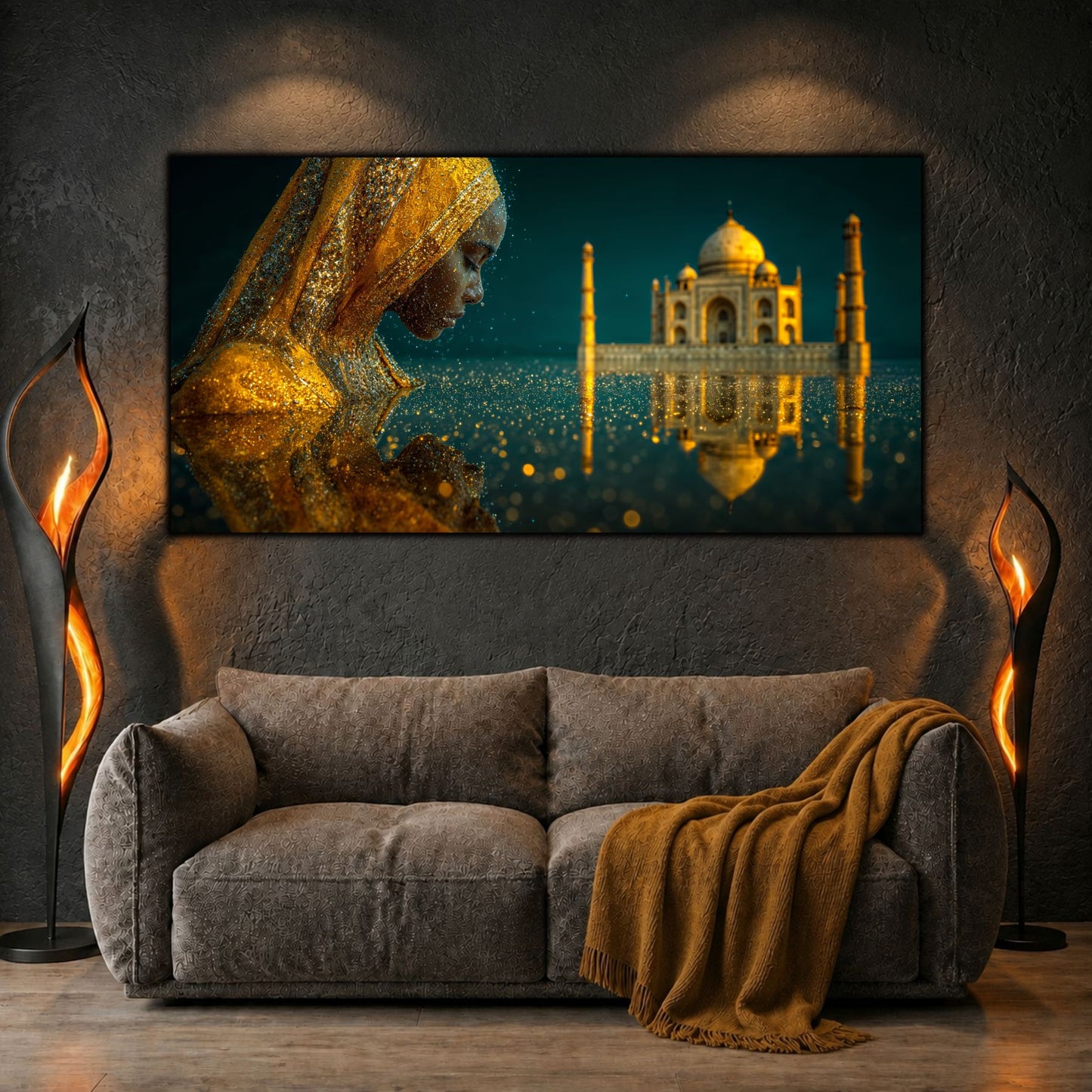 Tablou Modern Living – Golden Listening