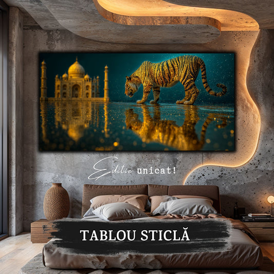 Tablou unicat pe sticla securizata - The Lost Temple - No 15