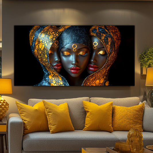 Tablou unicat din sticlă securizată - Beyond Tribe NO01