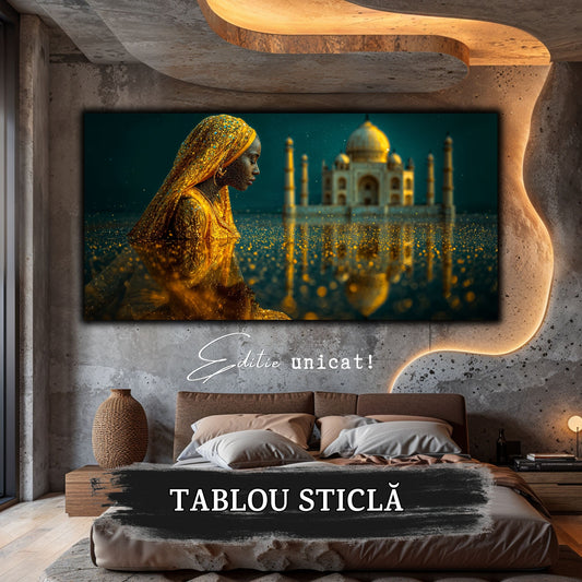 Tablou unicat pe sticla securizata - The Lost Temple - No 04