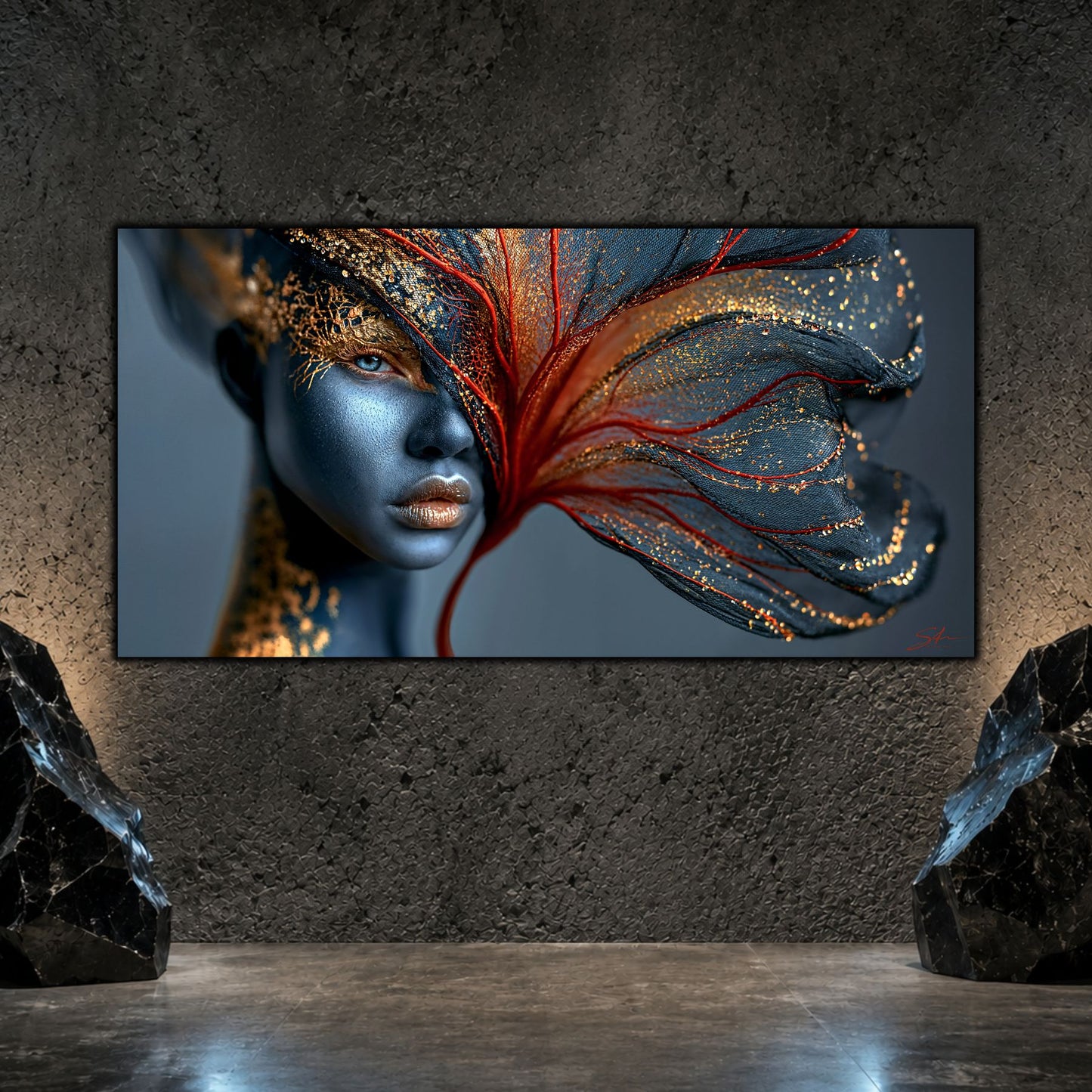 Tablou Abstract Living – Petal of Fire