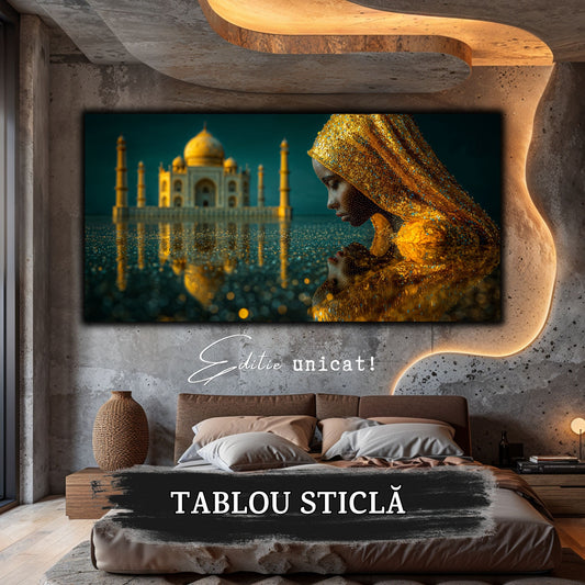 Tablou unicat pe sticla securizata - The Lost Temple - No 27