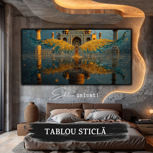 Tablou unicat pe sticla securizata - The Lost Temple - No 08