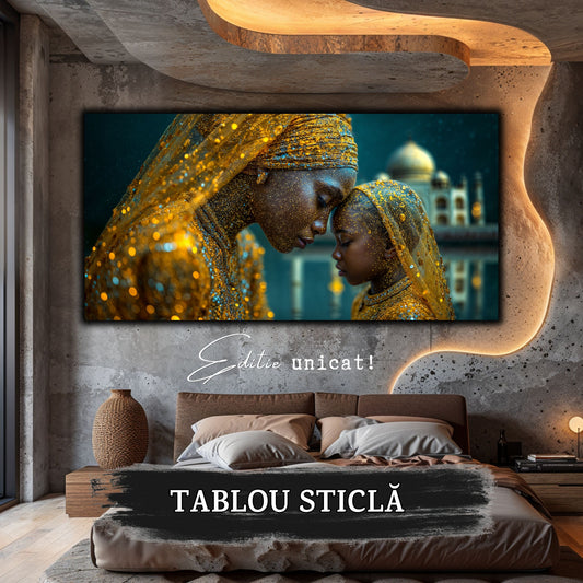Tablou unicat pe sticla securizata - The Lost Temple - No 32