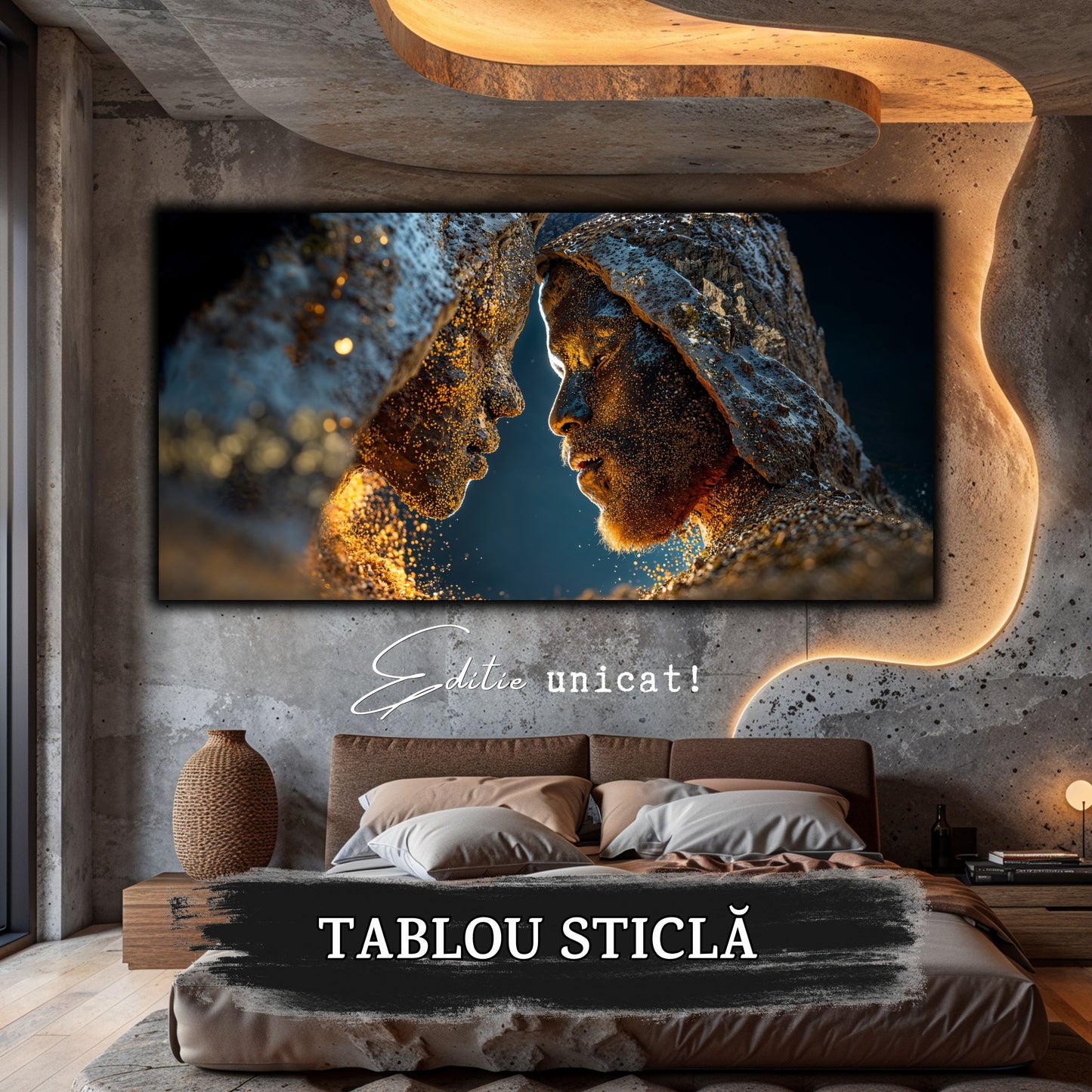 Tablou unicat pe sticla securizata - The Lost Temple - No 29