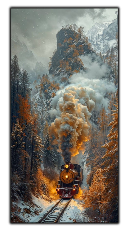 Tablou Sticla Securizata - Last Station - 07