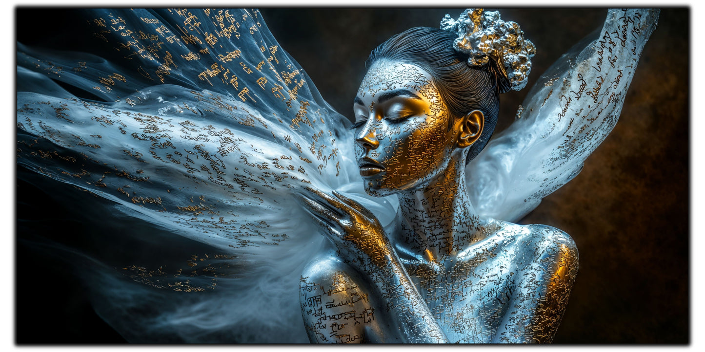 Beyond Meditation - Tablouri moderne pe sticla securizata pentru living contemporan NO20