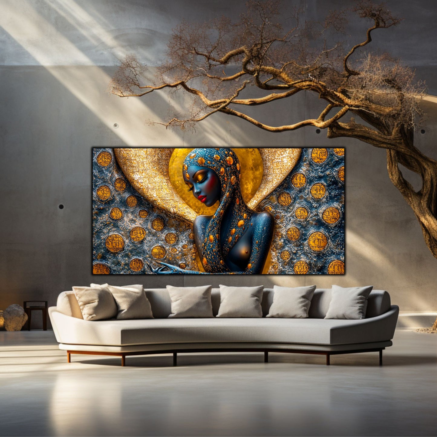 Tablou unicat din sticlă securizată Beyond Creation - No18