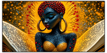 Tablou unicat din sticlă securizată Beyond Creation - No20