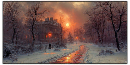 Tablou Sticla Securizata - Colectia Cold Ember - no20