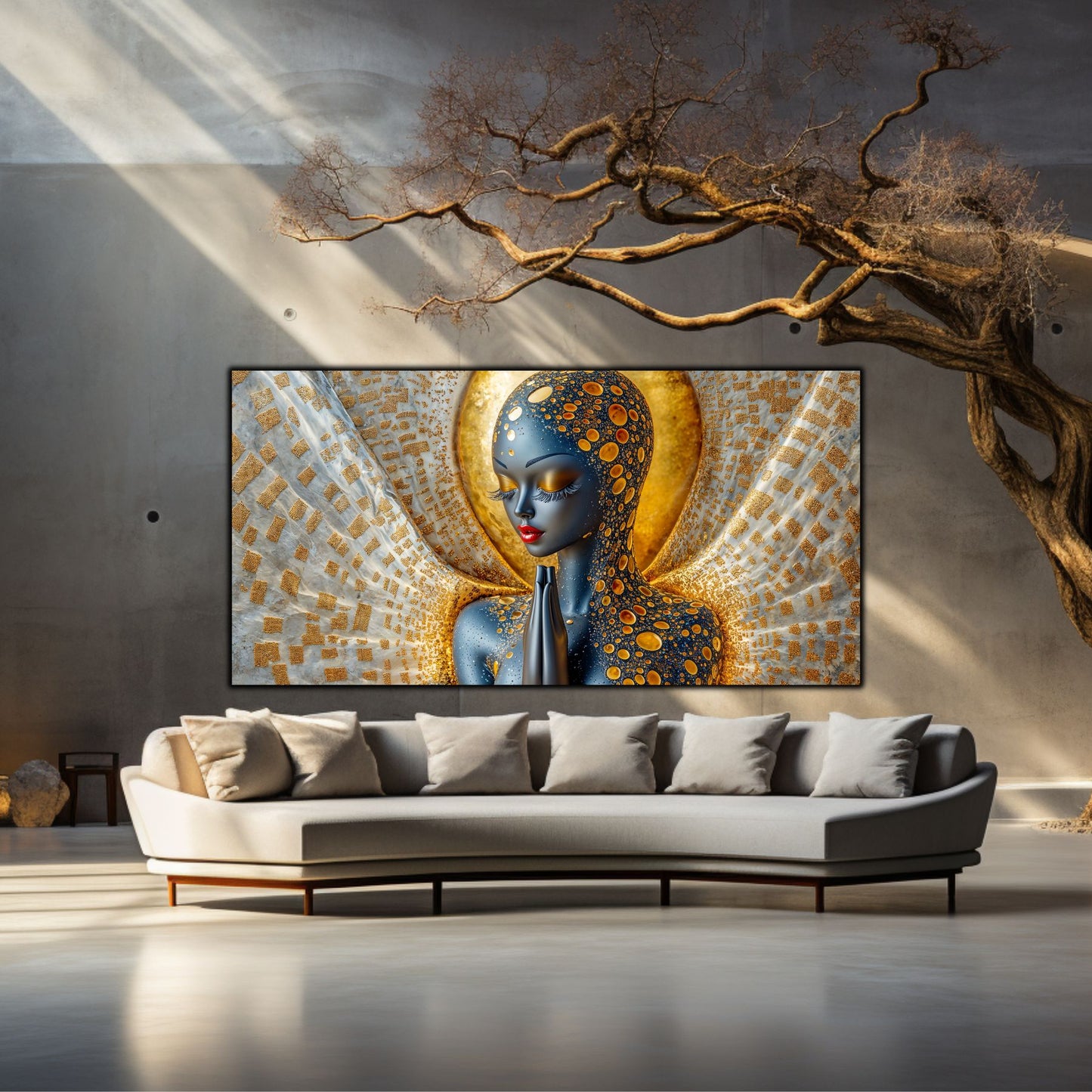 Tablou unicat din sticlă securizată Beyond Creation - No12