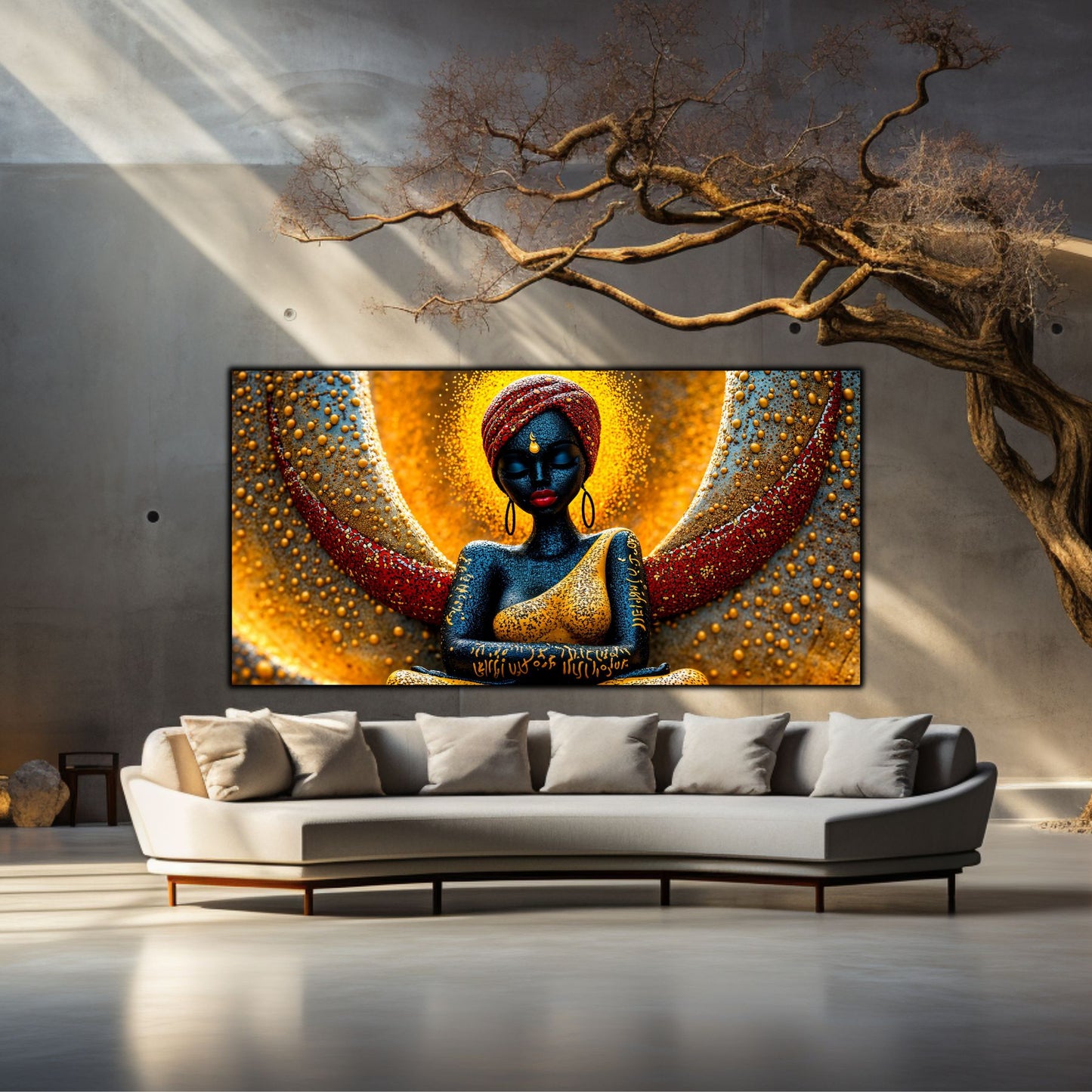 Tablou unicat din sticlă securizată Beyond Creation - No07