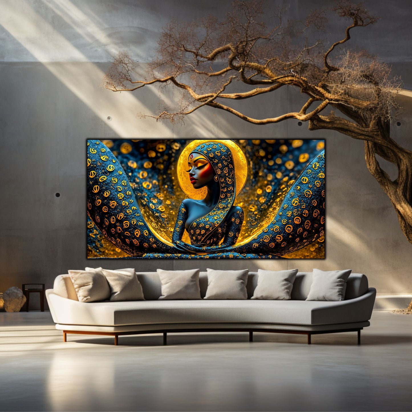 Tablou unicat din sticlă securizată Beyond Creation - No21