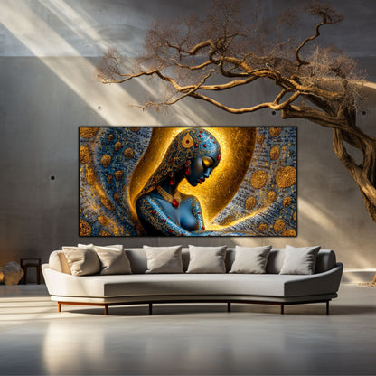 Tablou unicat din sticlă securizată Beyond Creation - No16