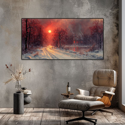 Tablou Sticla Securizata - Colectia Cold Ember - no13