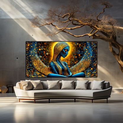 Tablou unicat din sticlă securizată Beyond Creation - No19