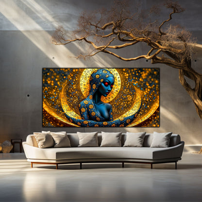 Tablou unicat din sticlă securizată Beyond Creation - No13