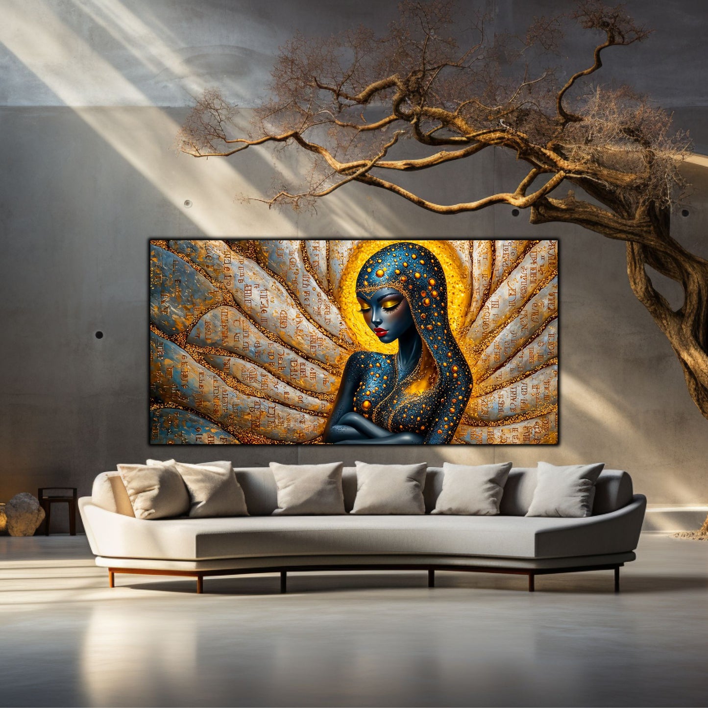 Tablou unicat din sticlă securizată Beyond Creation - No10