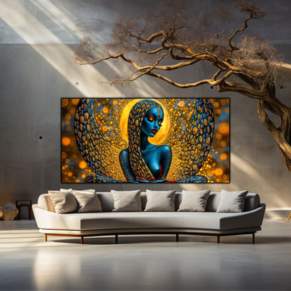 Tablou unicat din sticlă securizată Beyond Creation - No06