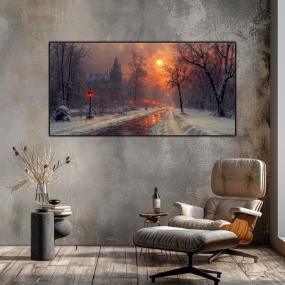 Tablou Sticla Securizata - Colectia Cold Ember - no24