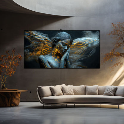 Beyond Meditation - Tablouri moderne pe sticla securizata pentru living contemporan NO25