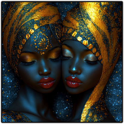 Tablou unicat din sticlă securizată - Beyond Tribe NO31