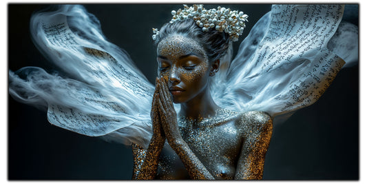 Beyond Meditation - Tablouri moderne pe sticla securizata pentru living contemporan NO21