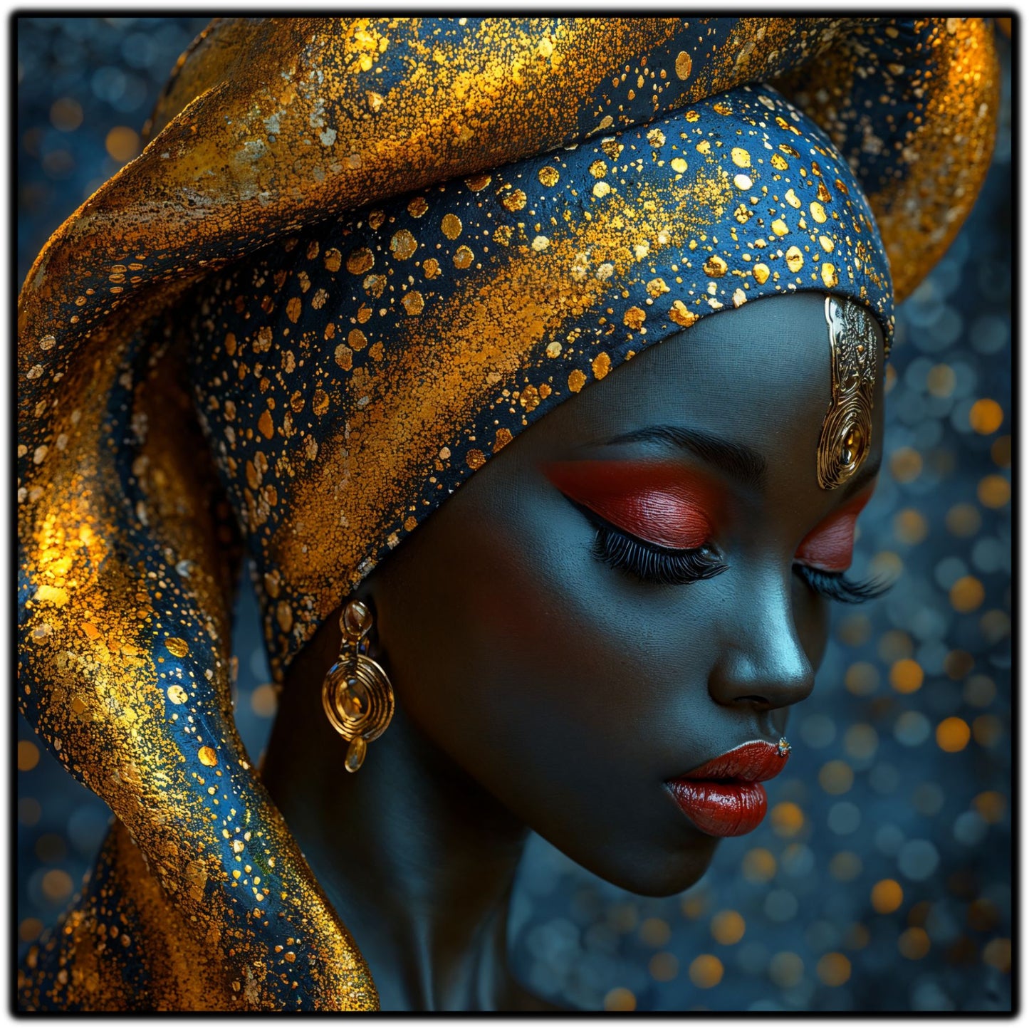 Tablou unicat din sticlă securizată - Beyond Tribe NO28