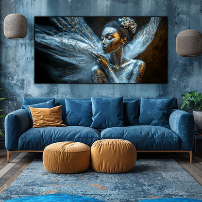 Beyond Meditation - Tablouri moderne pe sticla securizata pentru living contemporan NO20