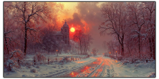 Tablou Sticla Securizata - Colectia Cold Ember - no21