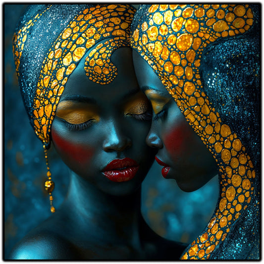 Tablou unicat din sticlă securizată - Beyond Tribe NO27