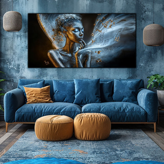 Beyond Meditation - Tablouri moderne pe sticla securizata pentru living contemporan NO13